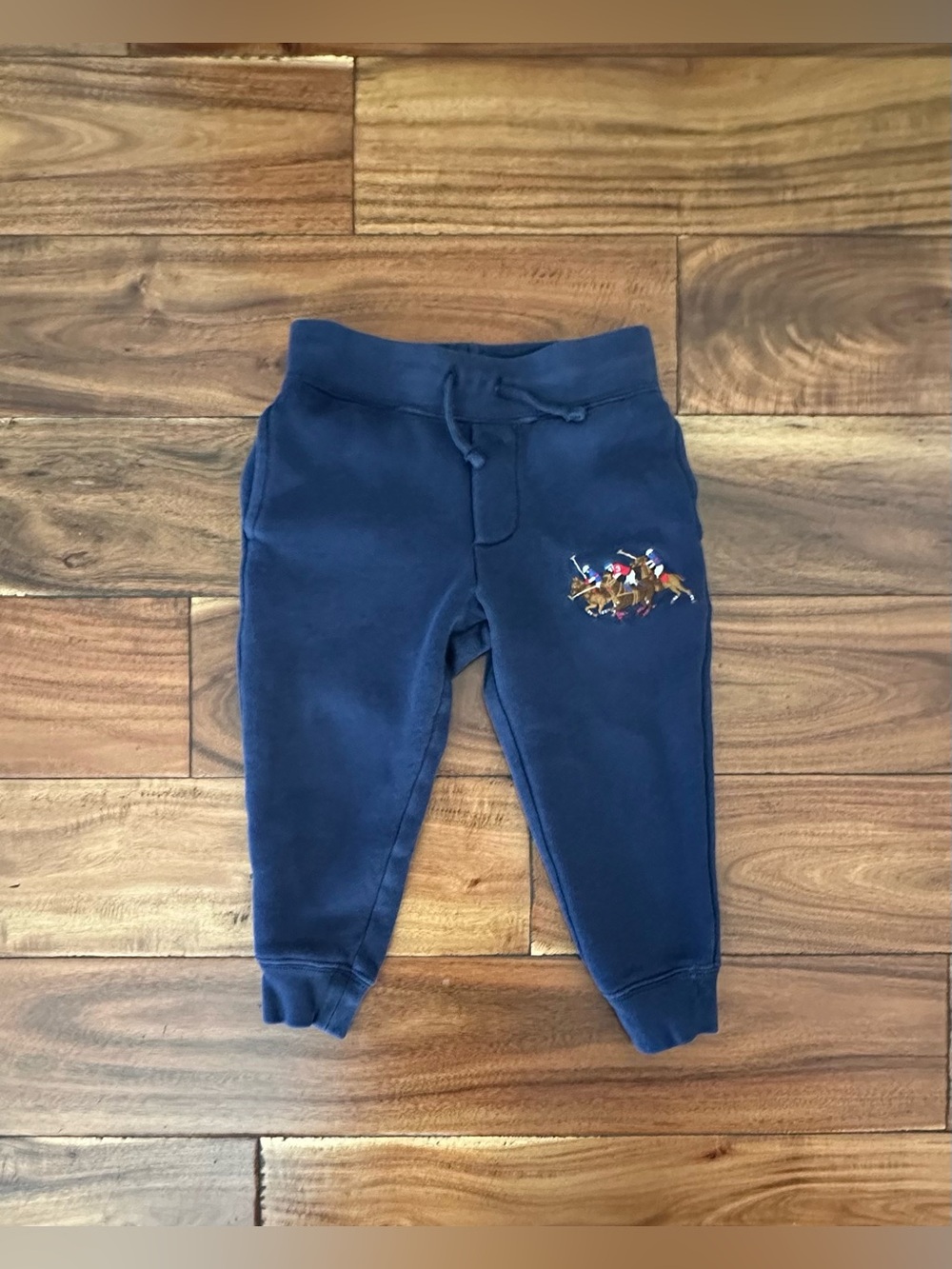 Polo Ralph Lauren Toddler Joggers Navy Pony Sweatpants 2T